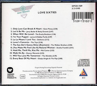 Gene Pitney, The Delfonics, The Toys - Love Sixties: Twelve Great Love Songs Of The Sixties (CD)
