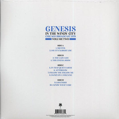 Genesis - In The Windy City Volume 2: Chicago Broadcast 1978 (LP) - PureSound Records