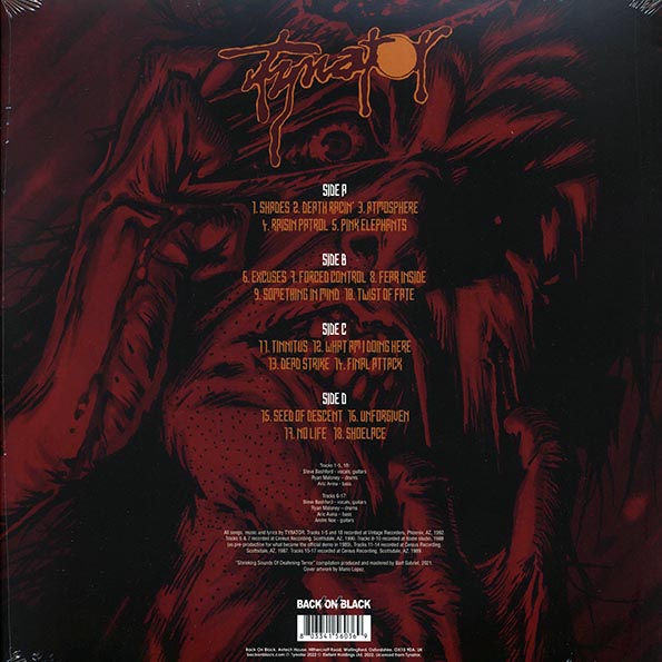 Tynator - Shrieking Sounds Of Deafening Terror (ltd. ed.) (2xLP) (LP)