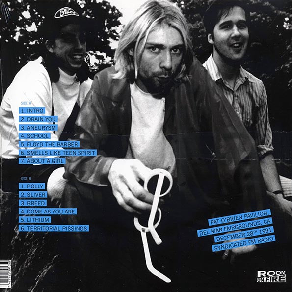 Nirvana - Pat O'Brien Pavilion Del Mar Fairgrounds: The Broadcast 1991 December 28th (ltd. ed.) (LP)