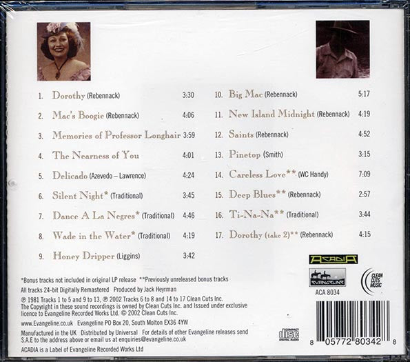Dr. John - Dr. John Plays Mac Rebennack: The Legendary Sessions Volume 1 (CD)