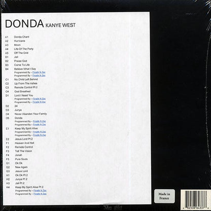 Kanye West - Donda (4xLP) (LP) - PureSound Records