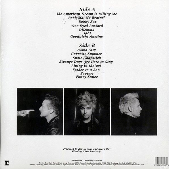 Green Day - Saviors (LP) - PureSound Records