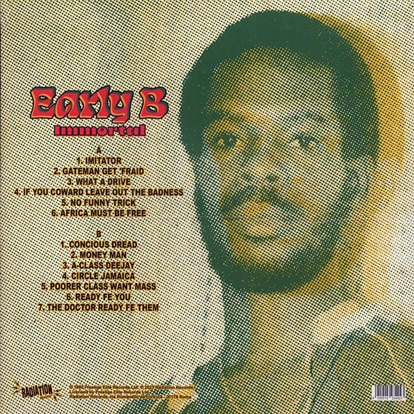 Early B - Immortal (LP) - PureSound Records