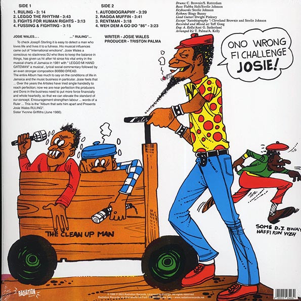 Josey Wales - Ruling (LP) - PureSound Records