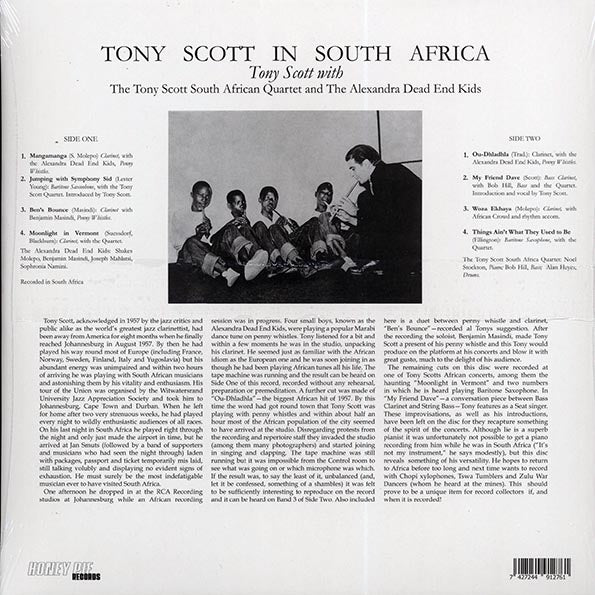 Tony Scott - Tony Scott In South Africa (LP)