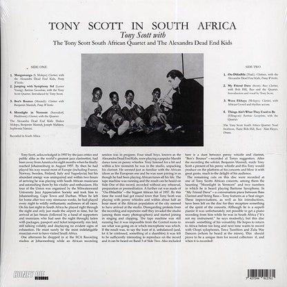 Tony Scott - Tony Scott In South Africa (LP)
