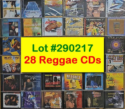 Luciano, Cutty Ranks, Sizzla, Dennis Brown, Morgan Heritage, Michael Rose, Bushman, Etc. - Lot #290217: 28 Reggae CDs (CD)