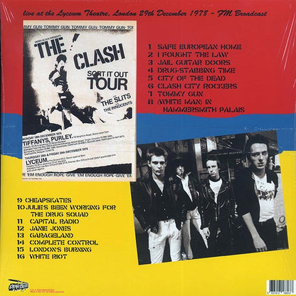The Clash - Sort It Out: Live At The Lyceum Theatre, London 29th December 1978 (LP)