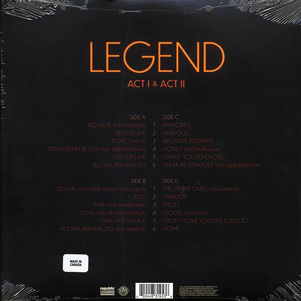 John Legend - Legend (LP) - PureSound Records