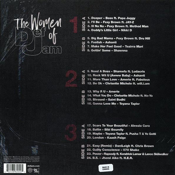 Ashanti, Foxy Brown, Nikki D, Chrisette Michele, Etc. - The Women Of Def Jam (3xLP) (LP) - PureSound Records