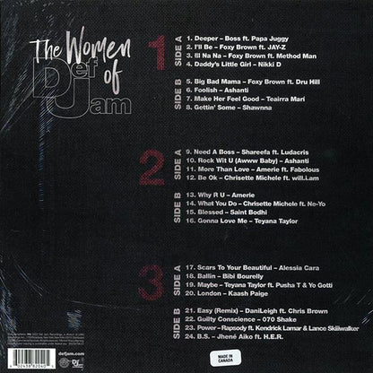 Ashanti, Foxy Brown, Nikki D, Chrisette Michele, Etc. - The Women Of Def Jam (3xLP) (LP) - PureSound Records