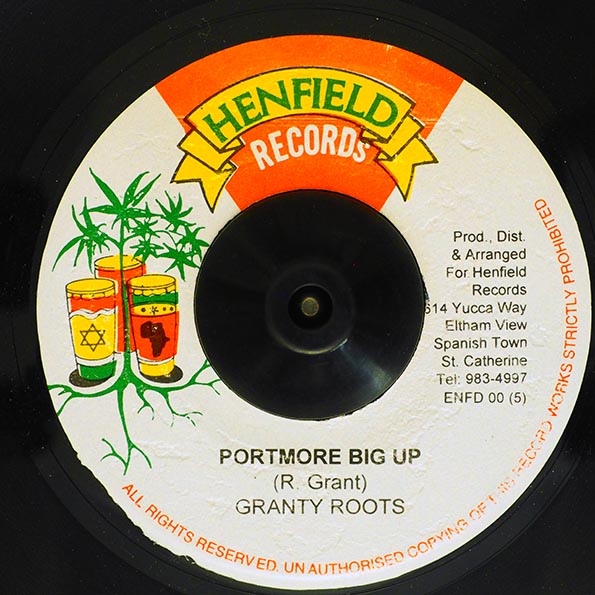 Granty Roots - Portmore Big Up  /  Version (7")