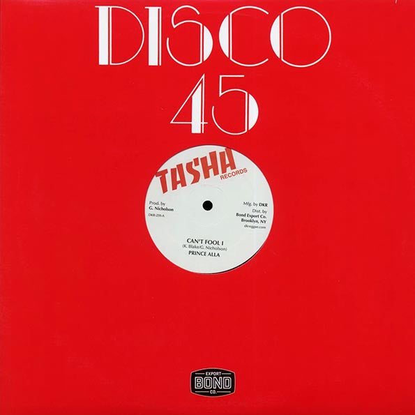 Prince Alla - Can't Fool I; Version  /  Prince Alla - Easy Skanking; Version (12")