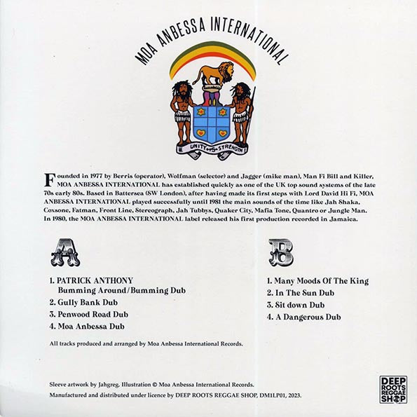 Moa Anbessa International - Moa Anbessa International In Dub (LP) - PureSound Records