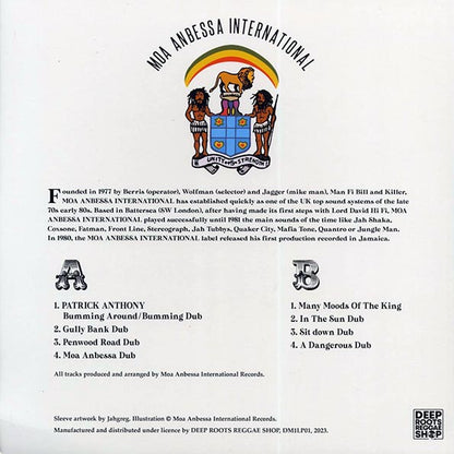 Moa Anbessa International - Moa Anbessa International In Dub (LP) - PureSound Records