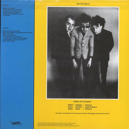 The Toy Dolls - Bare Faced Cheek (ltd. 500 copies made) (LP)