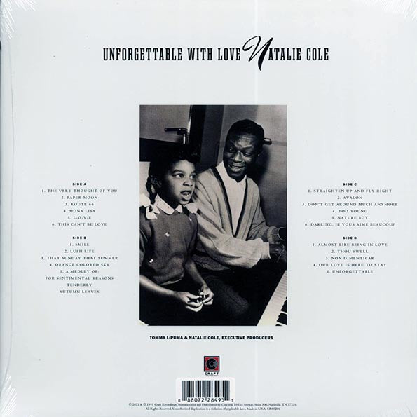 Natalie Cole - Unforgettable (2xLP) (LP) - PureSound Records
