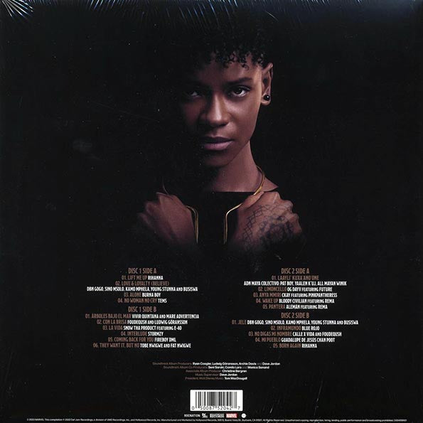 Rihanna, Burna Boy, Tems, Future, Etc. - Music From And Inspired By Black Panther: Wakanda Forever (ltd. ed.) (2xLP) (LP)