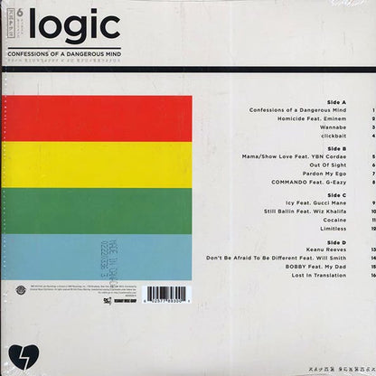 Logic - Confessions Of A Dangerous Mind (LP) - PureSound Records
