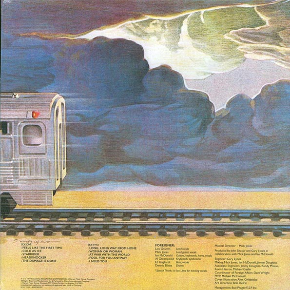 Foreigner - Foreigner (75th Anniv. Ed.) (ltd. ed.) (LP) - PureSound Records