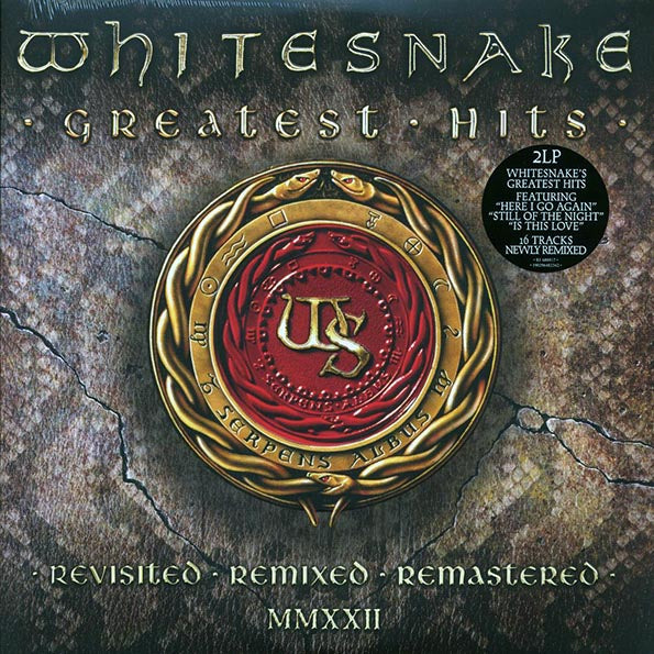 Whitesnake - Greatest Hits: Revisited, Remixed, Remastered MMXXII (2xLP) (LP)