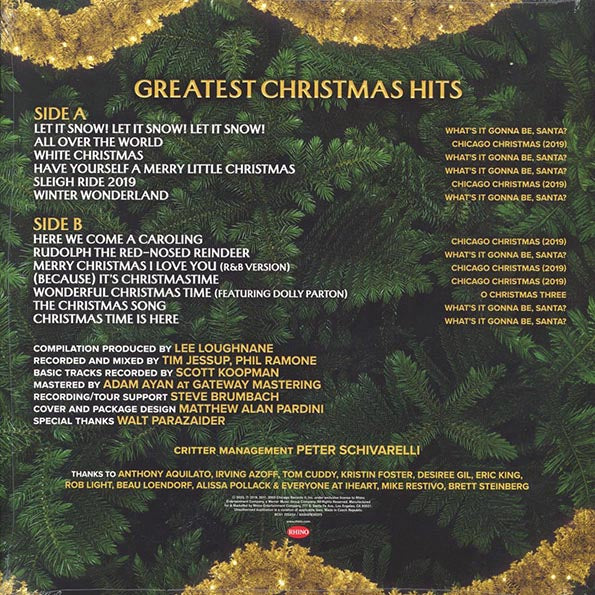 Chicago - Greatest Christmas Hits (ltd. ed.) (LP) - PureSound Records
