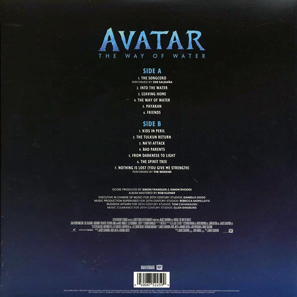 Simon Franglen - Avatar: The Way Of Water, Music From The Original Motion Picture (LP)
