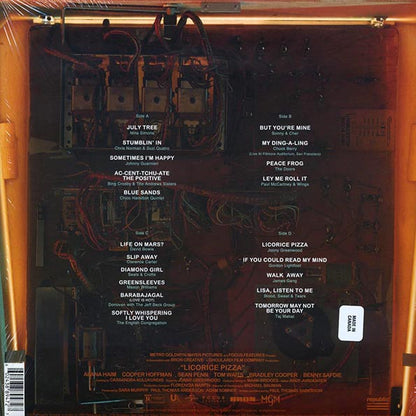David Bowie, Nina Simone, Taj Mahal, The Doors, Chuck Berry, Sonny & Cher, Etc. - Licorice Pizza: Original Motion Picture Soundtrack (LP) - PureSound Records