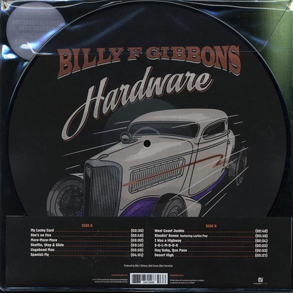 Billy F Gibbons - Hardware (ltd. ed.) (LP) - PureSound Records