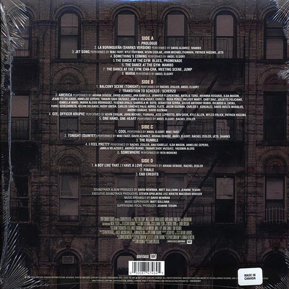 Leonard Bernstein, Gustavo Dudamel - West Side Story: Original Motion Picture Soundtrack (2xLP) (LP) - PureSound Records