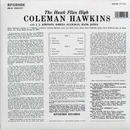 Coleman Hawkins - The Hawk Flies High (LP) - PureSound Records