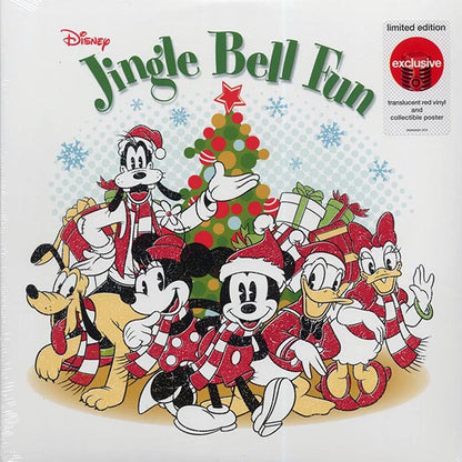 Mickey Mouse, Goofy, Donald Duck, Ronald Crenshaw. Etc. - Disney Jingle Bell Fun (ltd. ed.) (LP) - PureSound Records