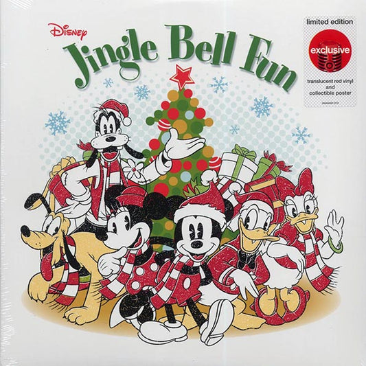 Mickey Mouse, Goofy, Donald Duck, Ronald Crenshaw. Etc. - Disney Jingle Bell Fun (ltd. ed.) (LP) - PureSound Records