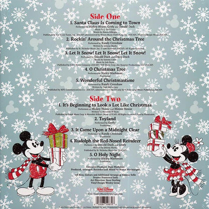Mickey Mouse, Goofy, Donald Duck, Ronald Crenshaw. Etc. - Disney Jingle Bell Fun (ltd. ed.) (LP) - PureSound Records