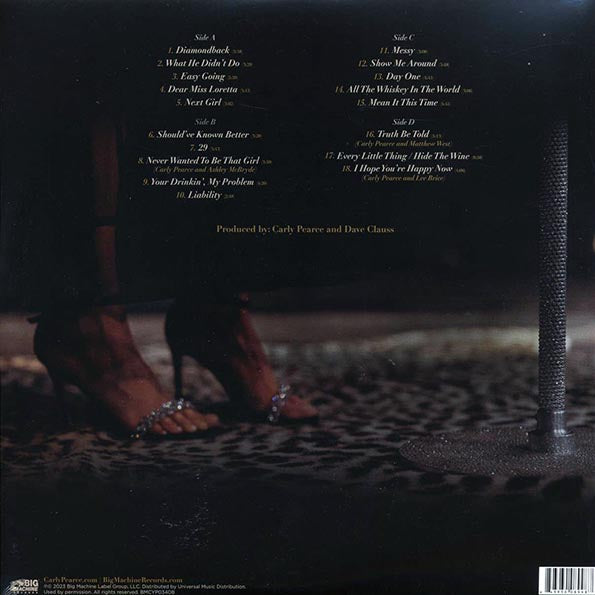 Carly Pearce - 29: Written In Stone, Live From Music City (2xLP) (LP) - PureSound Records