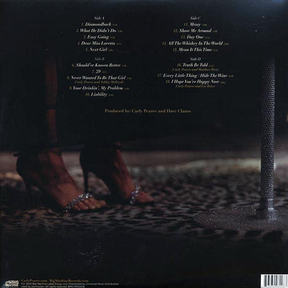 Carly Pearce - 29: Written In Stone, Live From Music City (2xLP) (LP) - PureSound Records