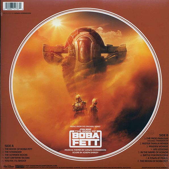 Various - Star Wars: The Book Of Boba Fett, Music From The Original Series (LP)