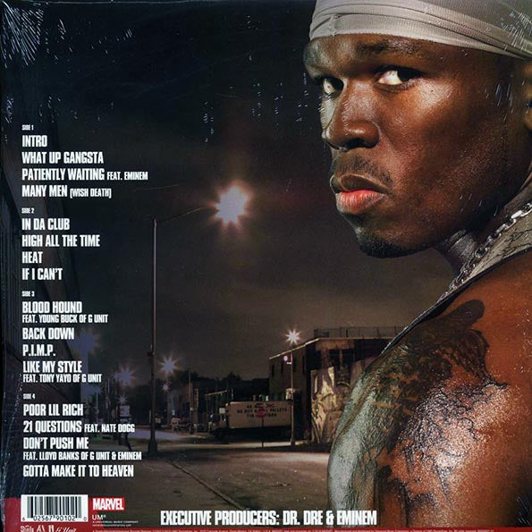 50 Cent - Get Rich Or Die Tryin' (2018 PRESS) (ltd. ed.) (2xLP) (LP) - PureSound Records