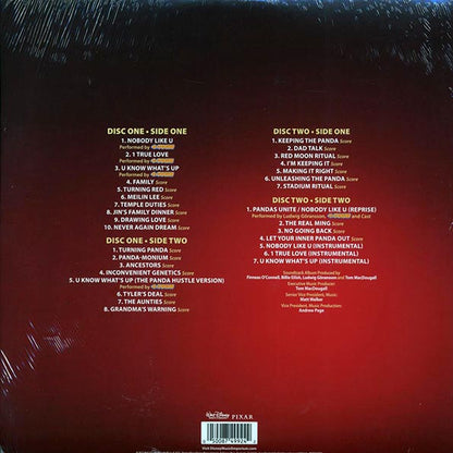 Ludwig Goransson, 4 Town - Turning Red: Original Motion Picture Soundtrack (LP) - PureSound Records