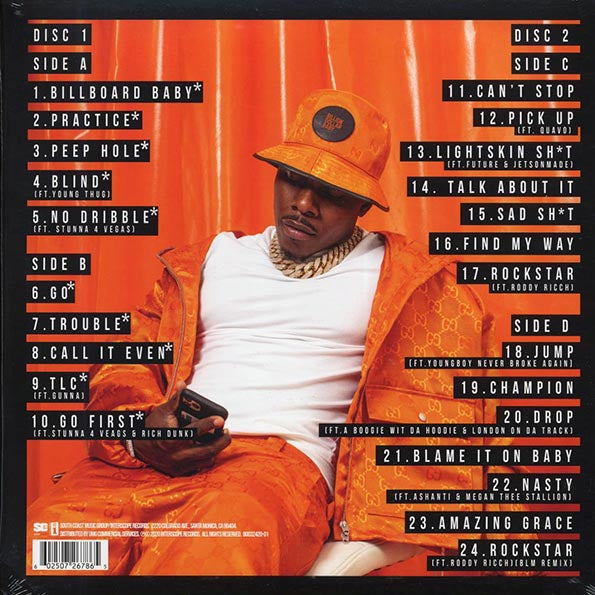 DaBaby - Blame It On Baby: Deluxe (2xLP) (LP) - PureSound Records