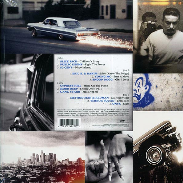 50 Cent, Slick Rick, Snoop Dogg, Cypress Hill, Mobb Deep, Public Enemy, Etc. - LA Originals: Original Motion Picture Soundtrack (LP) - PureSound Records