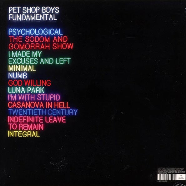 Pet Shop Boys - Fundamental (180g) (LP) - PureSound Records