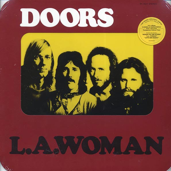 The Doors - LA Woman (Die-Cut Window Jacket) (ltd. ed.) (yellow vinyl) (LP)