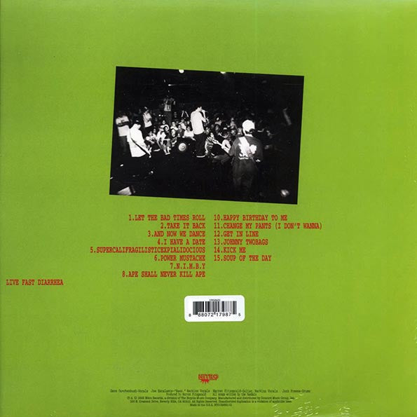 The Vandals - Live Fast Diarrhea (25th Anniv. Ed.) (ltd. ed.) (LP)