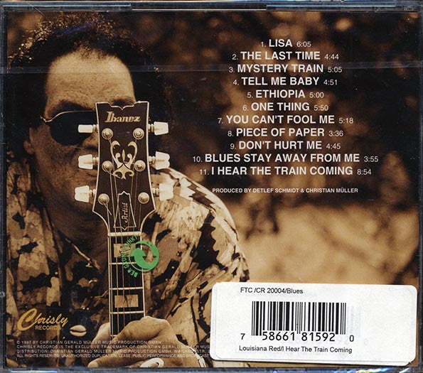 Louisiana Red - I Hear The Train Coming (CD)