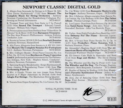Anthony Newman, Stephen Simon, Etc. - Newport Classic Digital Gold (CD)