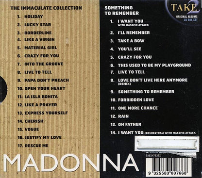 Madonna - The Immaculate Collection + Something To Remember (31 tracks) (CD)