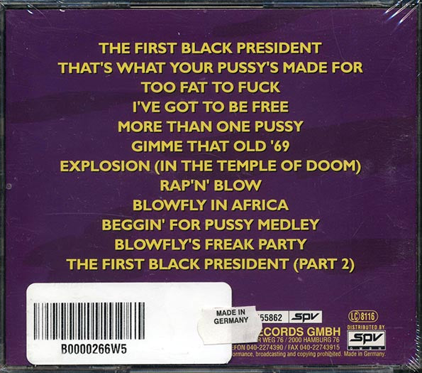 Blowfly - X-Rated (CD)
