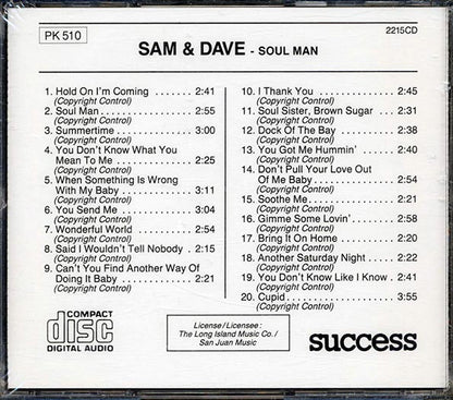 Sam & Dave - Soul Man (CD)